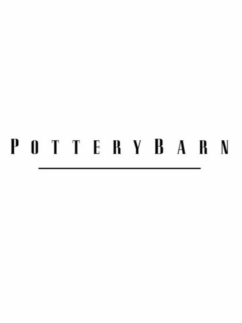 POTTERY BARN | Twin | Cotton Percale Hotel Collection Line Border Duvet Cover